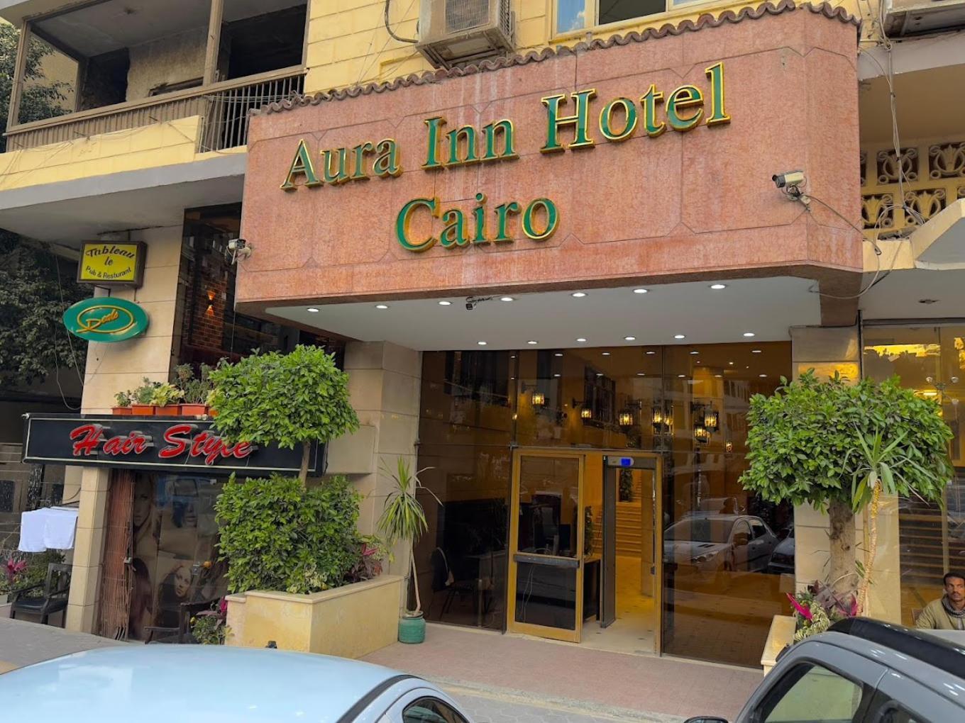 Aura Inn Hotel Cairo Giza Exterior foto